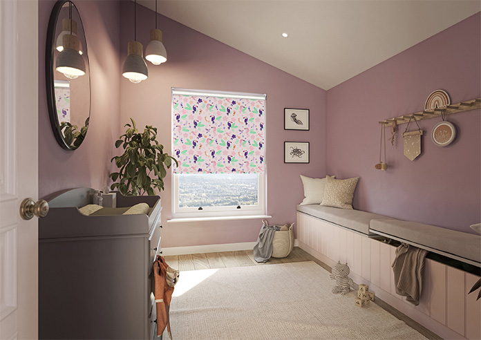 Paradise (Blackout), Blush - Roller Blind - Image 7